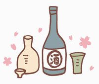 日本酒で徳利